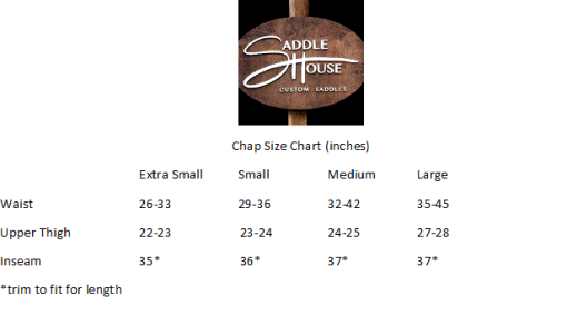 Chap measurements