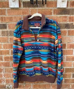 Western Wits Pullover – Serape Sunset