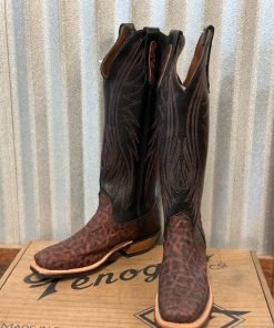 Fenoglio Boots – Vintage Bark Elephant with Black Glazed
