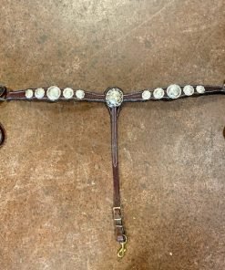 Cowperson Tack Silver Concho Breastcollar