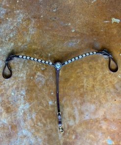 Cowperson Tack Silver Concho Breastcollar
