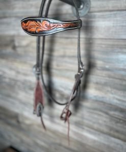Martin Floral Tooled Browband Headstall