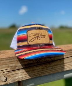 Serape Leather Patch Hat