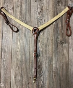 Braided Rawhide Breast Collar- Saddle House