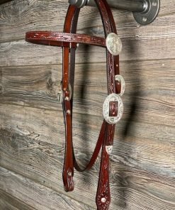 Silver Show Headstall