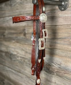 Silver Show Headstall