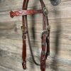 Silver Show Headstall