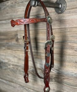 Silver Show Headstall