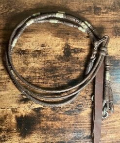 Vintage Kangaroo Romel Reins with Silver Accents – Used