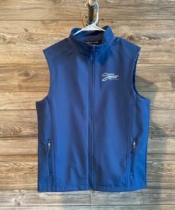 Saddle House Softshell Vest – Blue