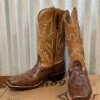Fenoglio Boots – Kango Tobac Full Quill Ostrich