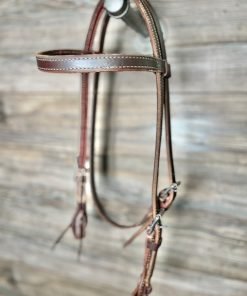 Dennis Moreland Double Buckle Browband Headstall